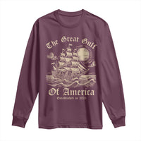 The Great Gulf Of America Long Sleeve Shirt Established in 2025