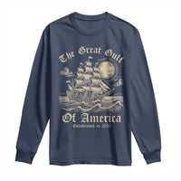 The Great Gulf Of America Long Sleeve Shirt Established in 2025