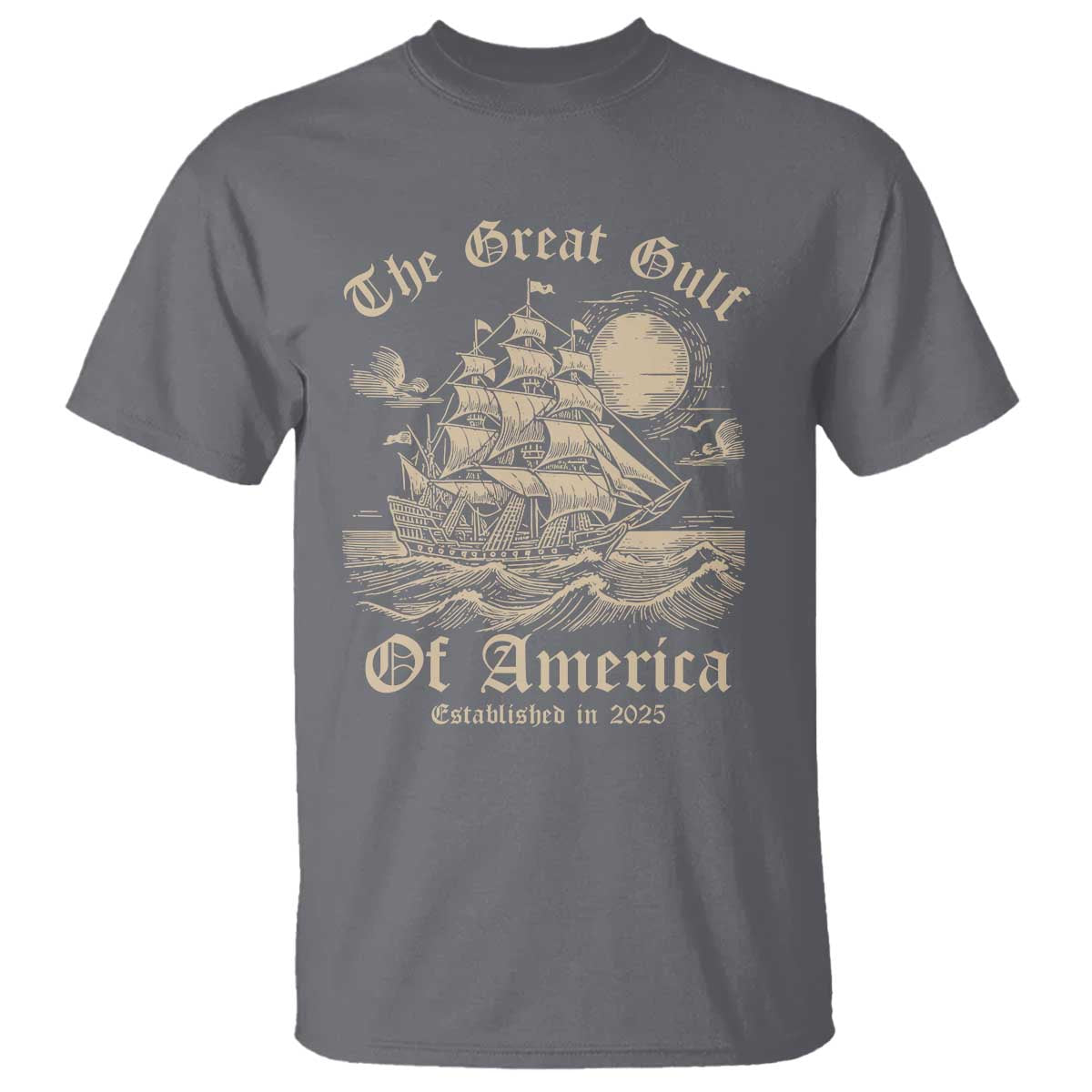 The Great Gulf Of America T Shirt Established in 2025