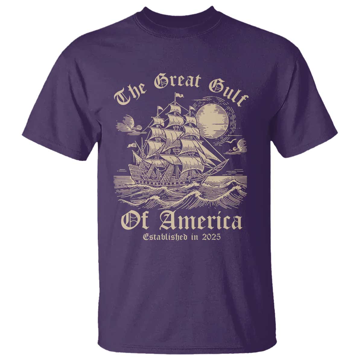 The Great Gulf Of America T Shirt Established in 2025