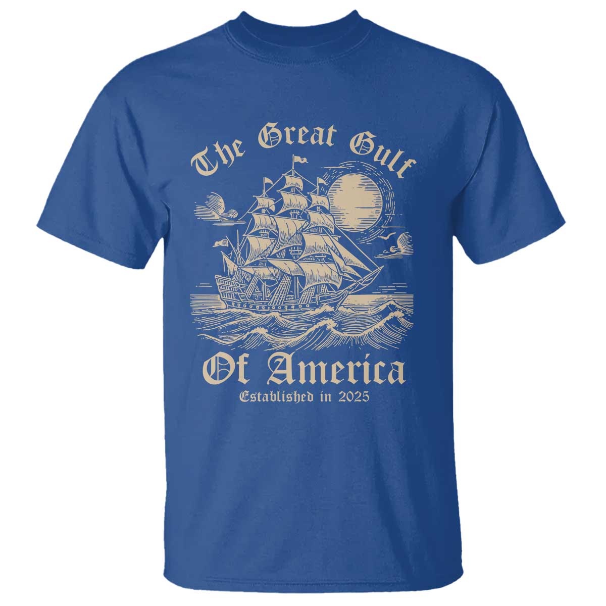 The Great Gulf Of America T Shirt Established in 2025