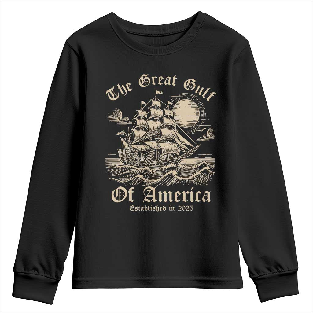 The Great Gulf Of America Youth Sweatshirt Established in 2025