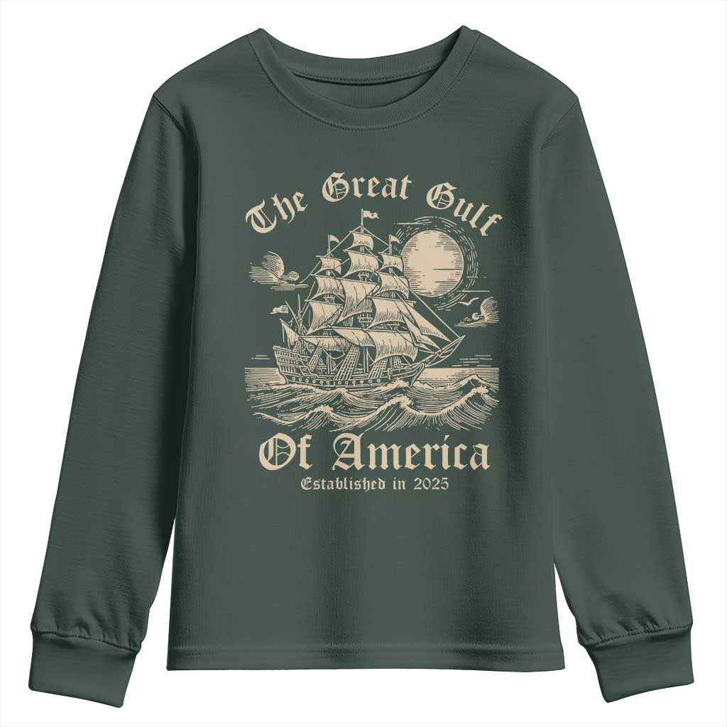 The Great Gulf Of America Youth Sweatshirt Established in 2025