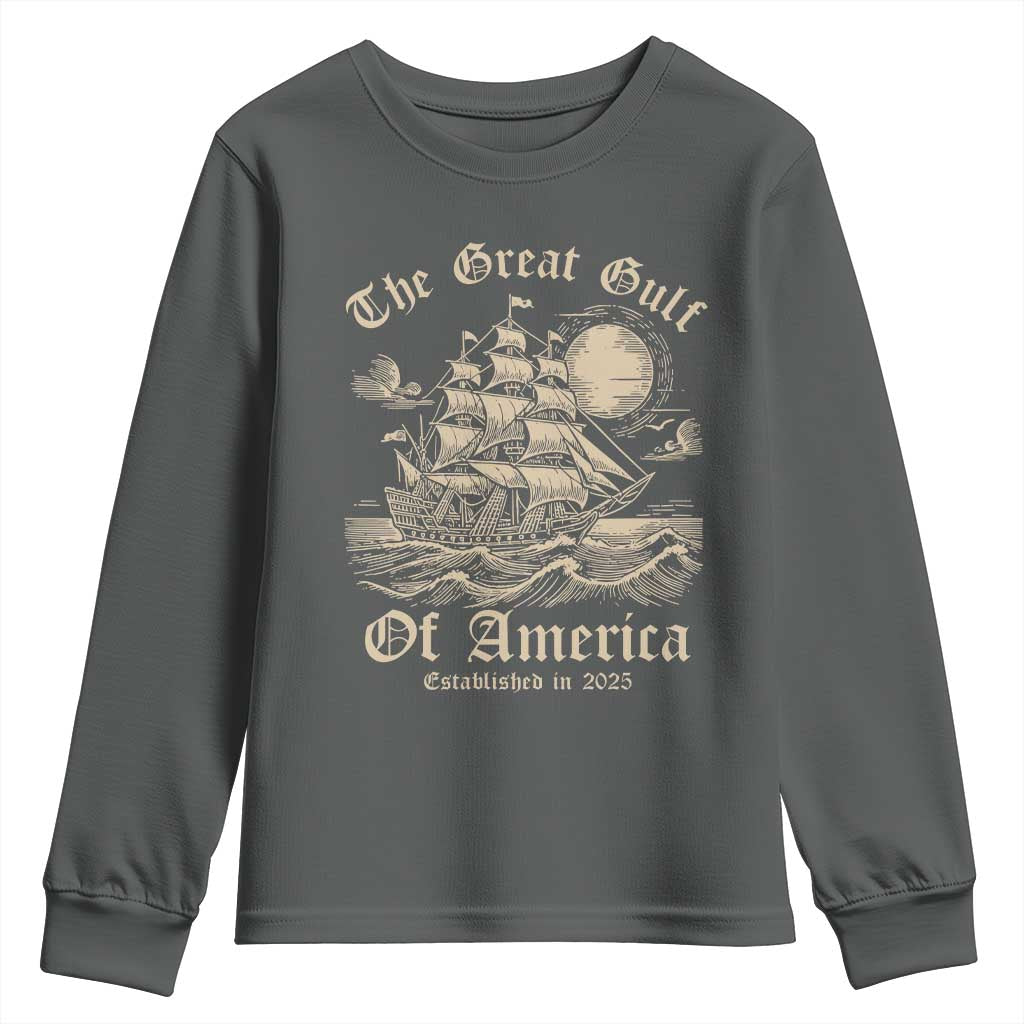 The Great Gulf Of America Youth Sweatshirt Established in 2025