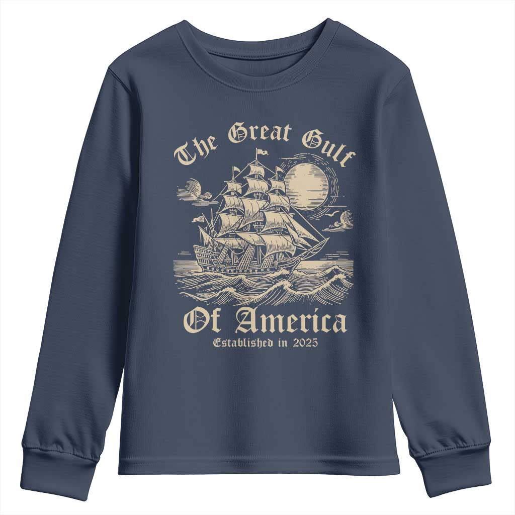 The Great Gulf Of America Youth Sweatshirt Established in 2025
