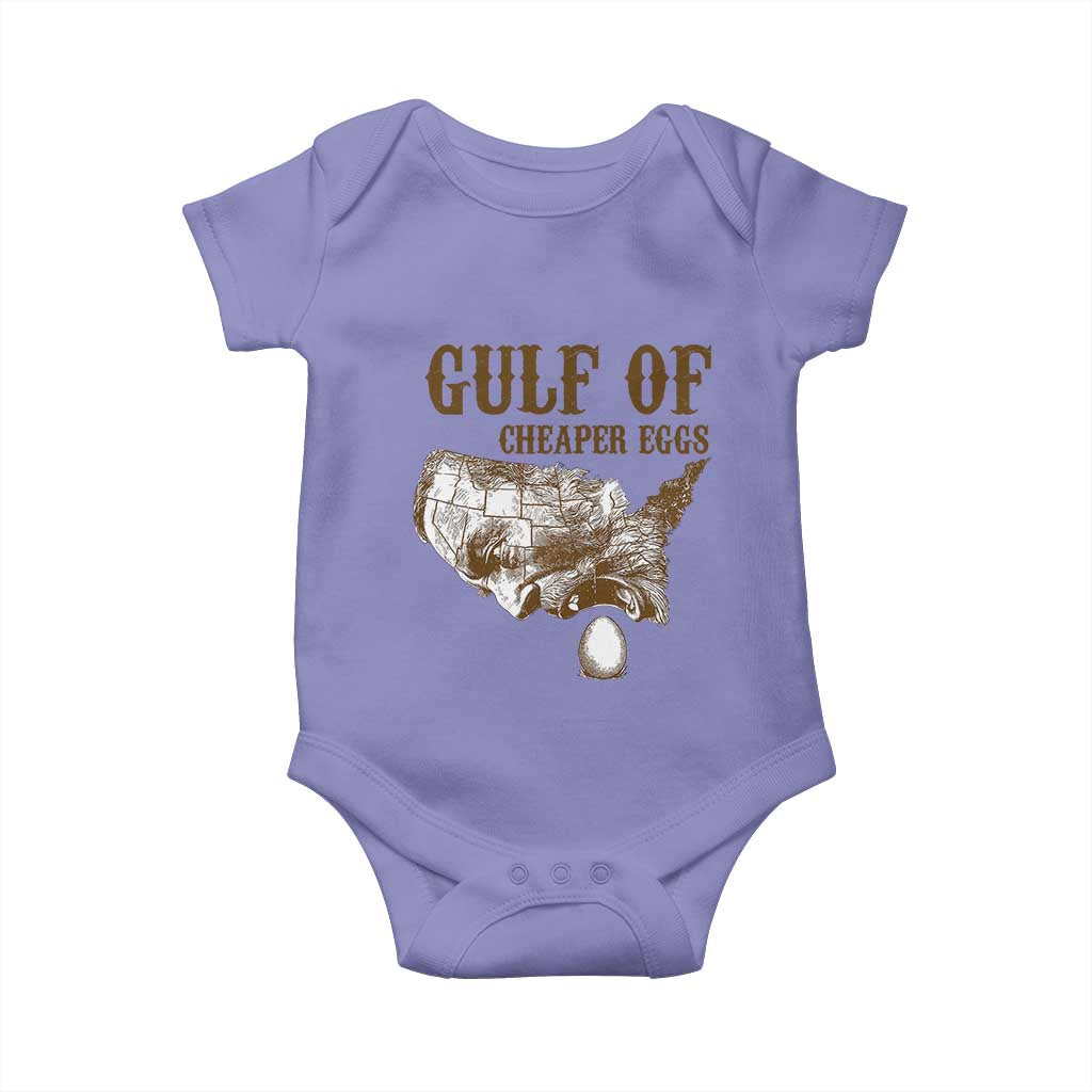 Gulf of Cheaper Eggs Baby Onesie Gulf of Mexico