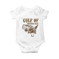 Gulf of Cheaper Eggs Baby Onesie Gulf of Mexico