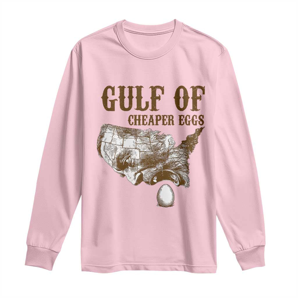 Gulf of Cheaper Eggs Long Sleeve Shirt Gulf of Mexico