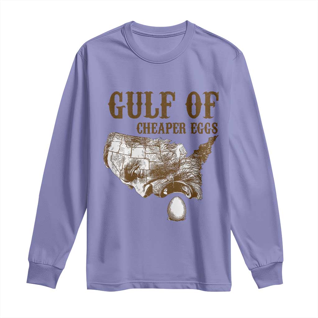 Gulf of Cheaper Eggs Long Sleeve Shirt Gulf of Mexico