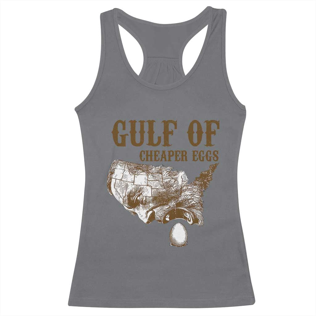 Gulf of Cheaper Eggs Racerback Tank Top Gulf of Mexico