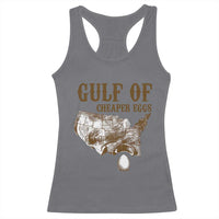 Gulf of Cheaper Eggs Racerback Tank Top Gulf of Mexico