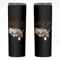Gulf of Cheaper Eggs Skinny Tumbler Gulf of Mexico