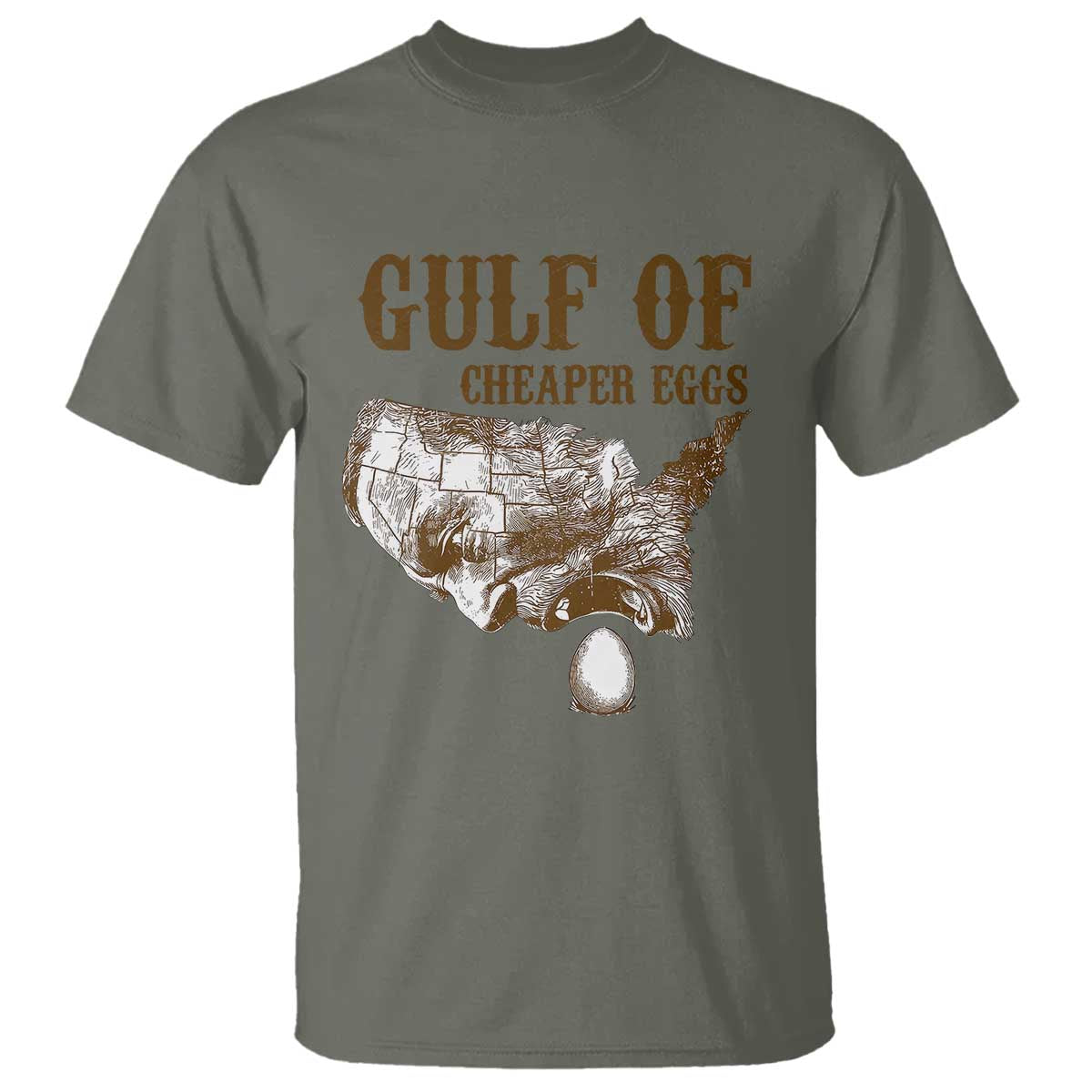 Gulf of Cheaper Eggs T Shirt Gulf of Mexico
