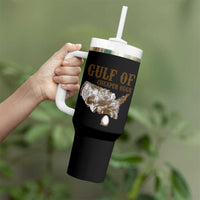 Gulf of Cheaper Eggs Tumbler With Handle Gulf of Mexico