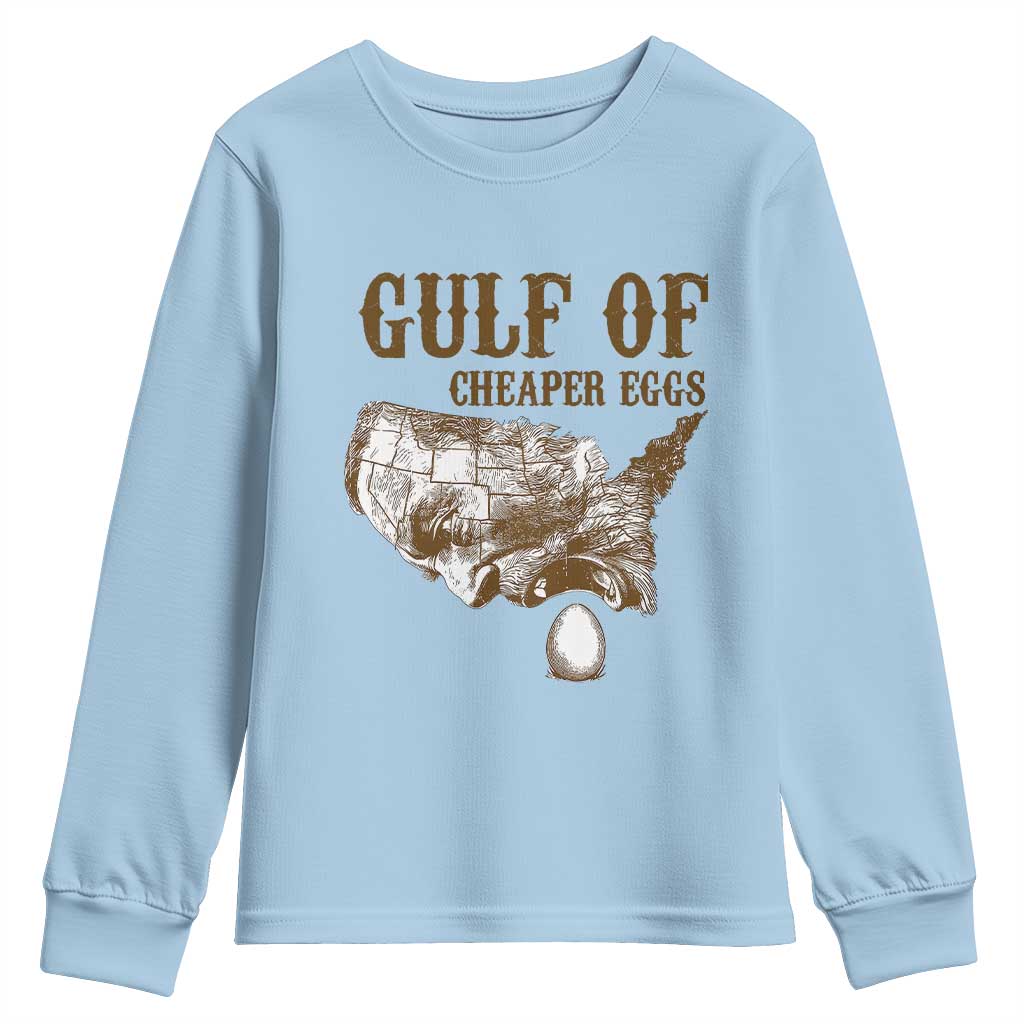 Gulf of Cheaper Eggs Youth Sweatshirt Gulf of Mexico