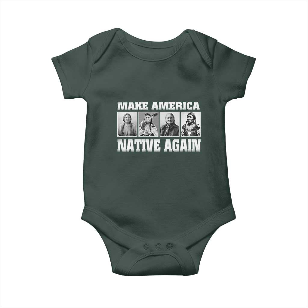 Make America Native Again Baby Onesie Native American Indians Indigenous