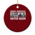 Make America Native Again Ceramic Ornament Native American Indians Indigenous - Wonder Print Shop