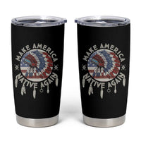 Make America Native Again Tumbler Cup Indigenous Peoples Pride USA Flag