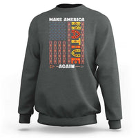 Make America Native Again Sweatshirt Indigenous Pride Cultural Heritage USA Flag
