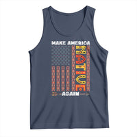 Make America Native Again Tank Top Indigenous Pride Cultural Heritage USA Flag