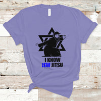 Funny Jiu Jitsu T Shirt Jiu Jitsu Pun Joke I Know Jew Jitsu For Jewish Martial Arts Jewish Man - Wonder Print Shop