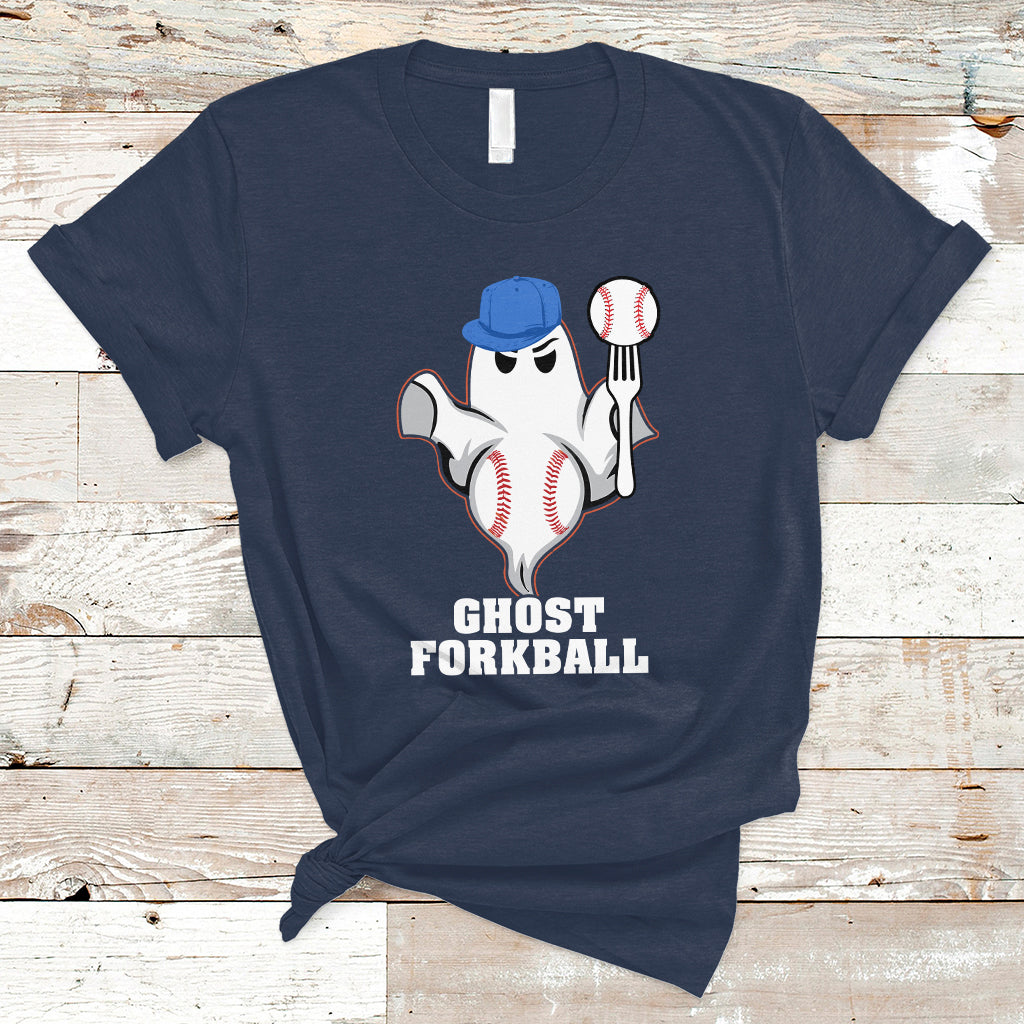 Funny Baseball T Shirt Baseball Game Ghost Forkball Gifts for Baseball Lovers, Baseball Fans - Wonder Print Shop