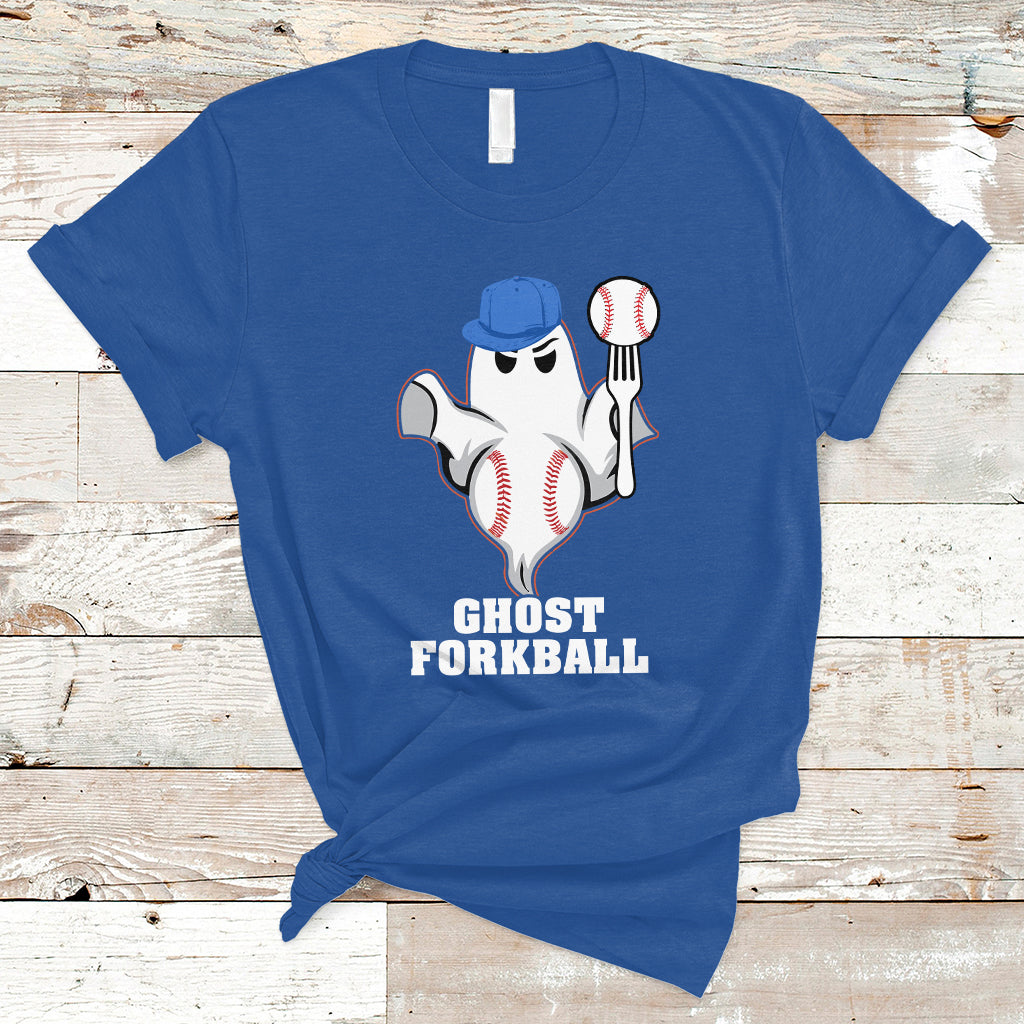 Funny Baseball T Shirt Baseball Game Ghost Forkball Gifts for Baseball Lovers, Baseball Fans - Wonder Print Shop