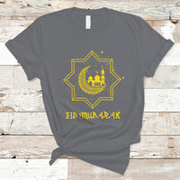 Eid Mubarak T Shirt Happy Eid Mubarak for Muslim Eid al Fitr Ramadan Mubarak Arabic Ramadan Fasting - Wonder Print Shop