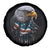 Patriotic American Eagle Spare Tire Cover 4th Of July US Flag TS02