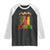 Juneteenth 1865 Raglan Shirt Beautiful Black Women Melanin