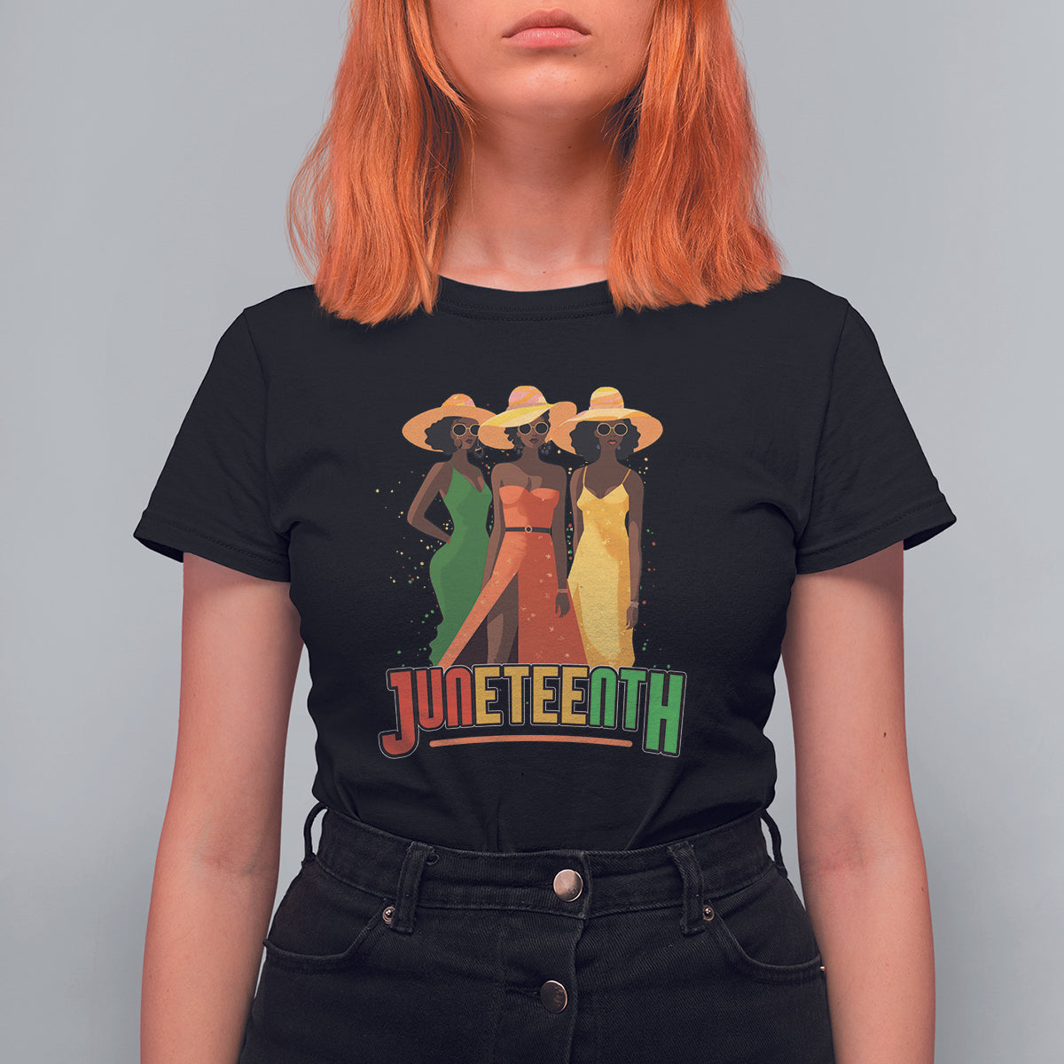 Juneteenth T Shirt For Women Juneteenth Black Woman Dress 1865 Melanin Women Girls Kids - Wonder Print Shop