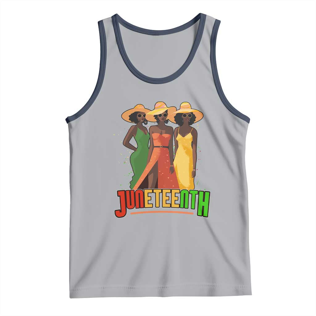 Juneteenth 1865 Tank Top Beautiful Black Women Melanin