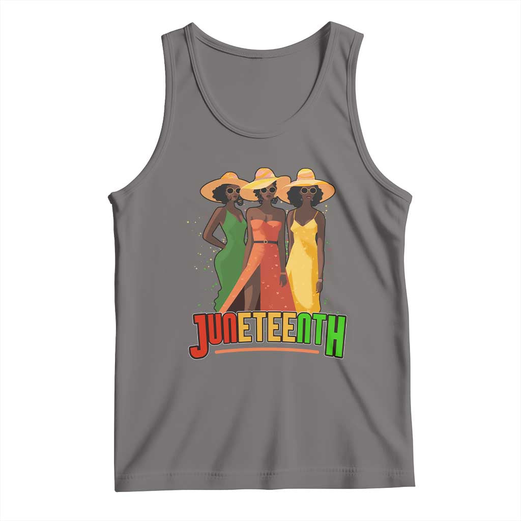 Juneteenth 1865 Tank Top Beautiful Black Women Melanin