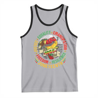 Juneteenth 1865 Tank Top Freedom Justice Equality Emancipation Resilience Independence Day