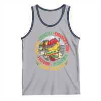 Juneteenth 1865 Tank Top Freedom Justice Equality Emancipation Resilience Independence Day