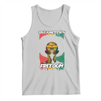 Juneteenth 1865 Freedom Tank Top Afro Melanin Woman African American Dripping