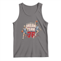 Dream Team 76 Founding Fathers Playing Basketball Tank Top Funny George Washington Abraham Lincoln Patriotic Sports Fan