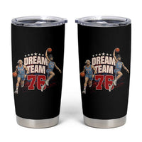 Dream Team 76 Founding Fathers Playing Basketball Tumbler Cup Funny George Washington Abraham Lincoln Patriotic Sports Fan
