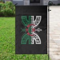 Algeria Amazigh Berber Yaz Symbol Algerian Flag Heritage Graphic Garden Flag Traditional North African Tribal Culture Art