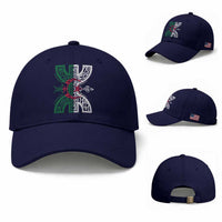 Algeria Amazigh Berber Yaz Symbol Algerian Flag Heritage Graphic Baseball Cap Traditional North African Tribal Culture Art