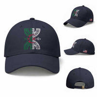 Algeria Amazigh Berber Yaz Symbol Algerian Flag Heritage Graphic Baseball Cap Traditional North African Tribal Culture Art