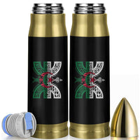 Algeria Amazigh Berber Yaz Symbol Algerian Flag Heritage Graphic Bullet Tumbler Traditional North African Tribal Culture Art