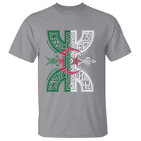 Algeria Amazigh Berber Yaz Symbol Algerian Flag Heritage Graphic T Shirt Traditional North African Tribal Culture Art