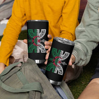 Algeria Amazigh Berber Yaz Symbol Algerian Flag Heritage Graphic Tumbler Cup Traditional North African Tribal Culture Art