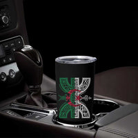 Algeria Amazigh Berber Yaz Symbol Algerian Flag Heritage Graphic Tumbler Cup Traditional North African Tribal Culture Art