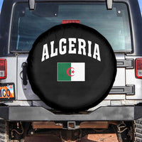 Classic Algeria Varsity Athletic Style Spare Tire Cover Proud Patriotic Algerian Flag