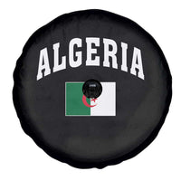 Classic Algeria Varsity Athletic Style Spare Tire Cover Proud Patriotic Algerian Flag