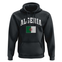 Classic Algeria Varsity Athletic Style Hoodie Proud Patriotic Algerian Flag