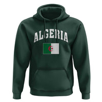 Classic Algeria Varsity Athletic Style Hoodie Proud Patriotic Algerian Flag