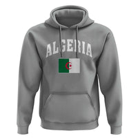 Classic Algeria Varsity Athletic Style Hoodie Proud Patriotic Algerian Flag